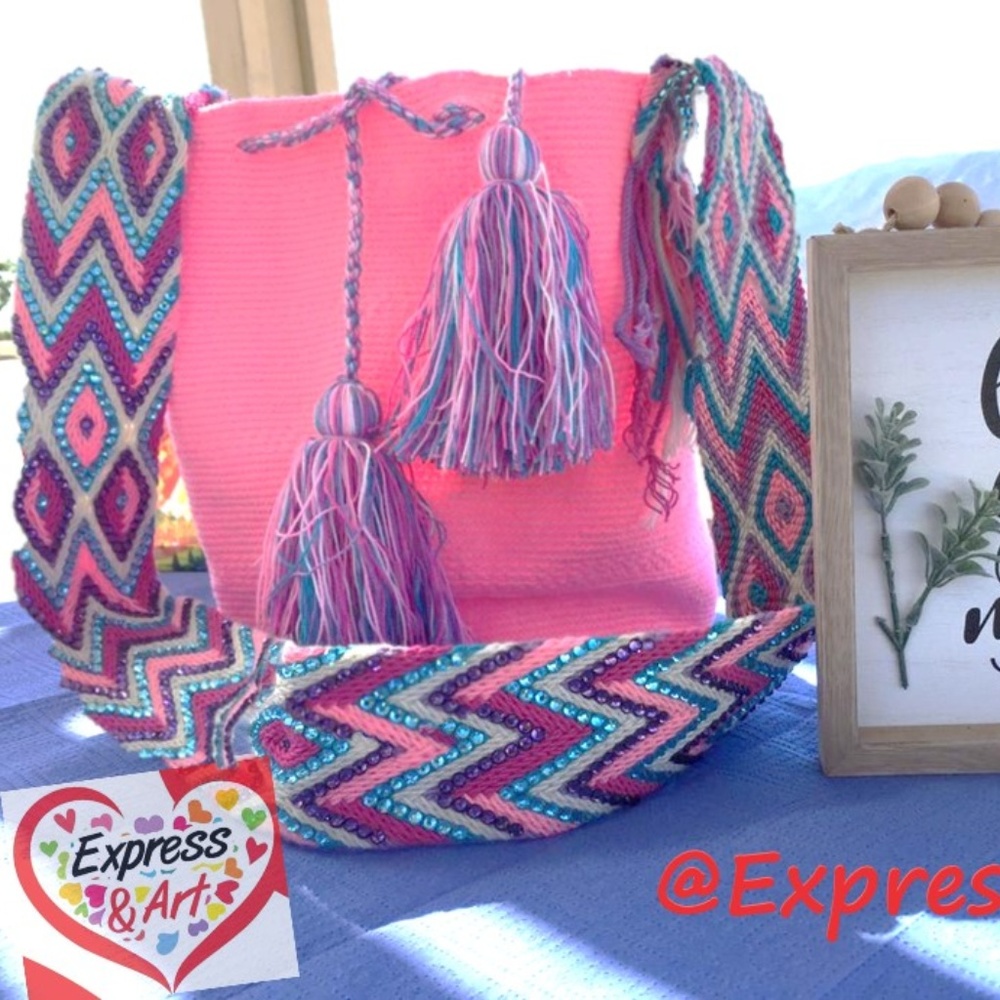 Mochilas 100% handmade- Colombian Wayuu Tribe Bags